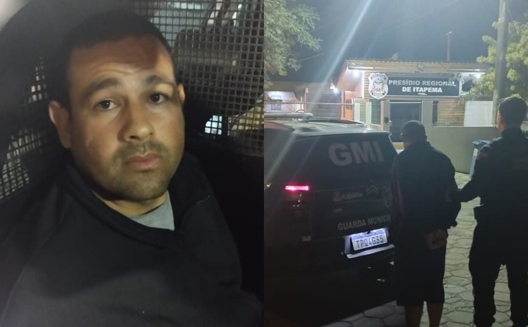 “Não queria ir pra cadeia em SC”: gaúcho foge para Itapema e acaba preso na rodoviária