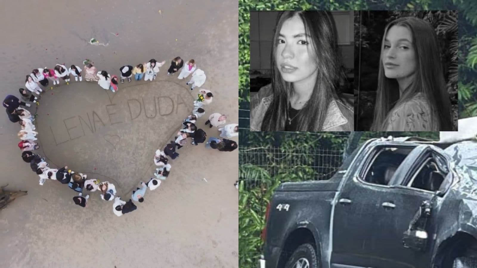 “As estrelas mais brilhantes que esse céu já viu”: amigos fazem homenagem a Giovanna e Islena