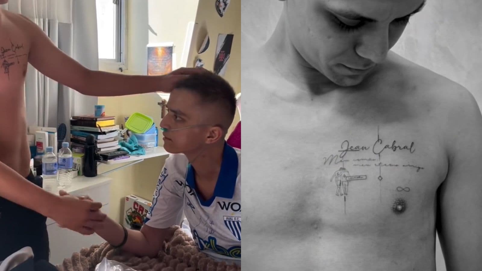 “Você foi um guerreiro”: irmão faz homenagem a empresário catarinense e mostra tatuagem feita ainda em vida