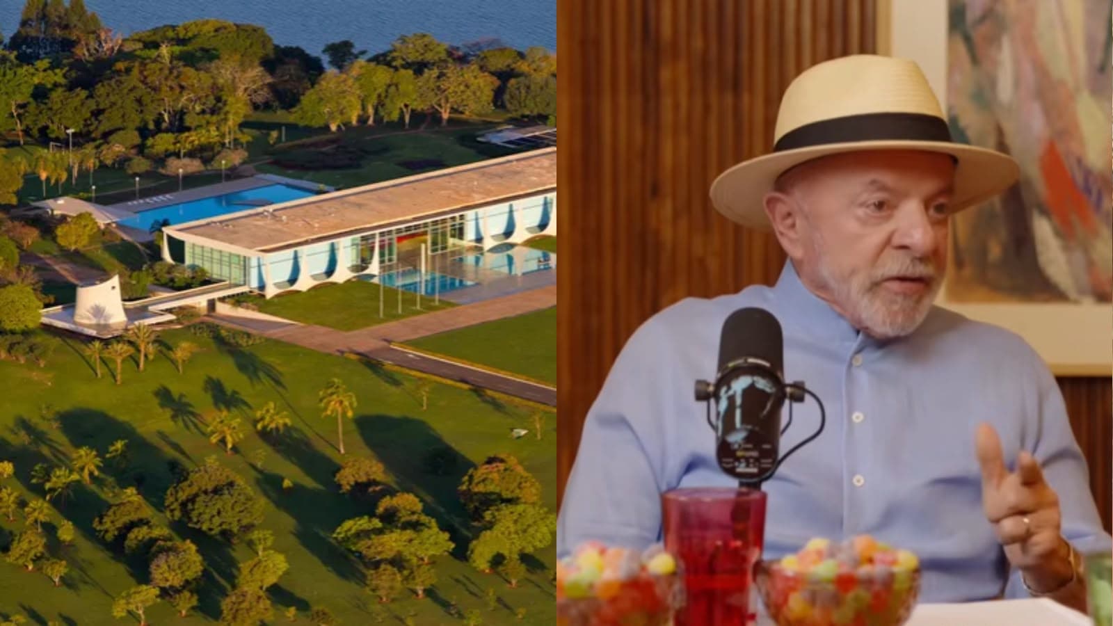 “Desumano para morar”, desabafa Lula sobre o Palácio da Alvorada
