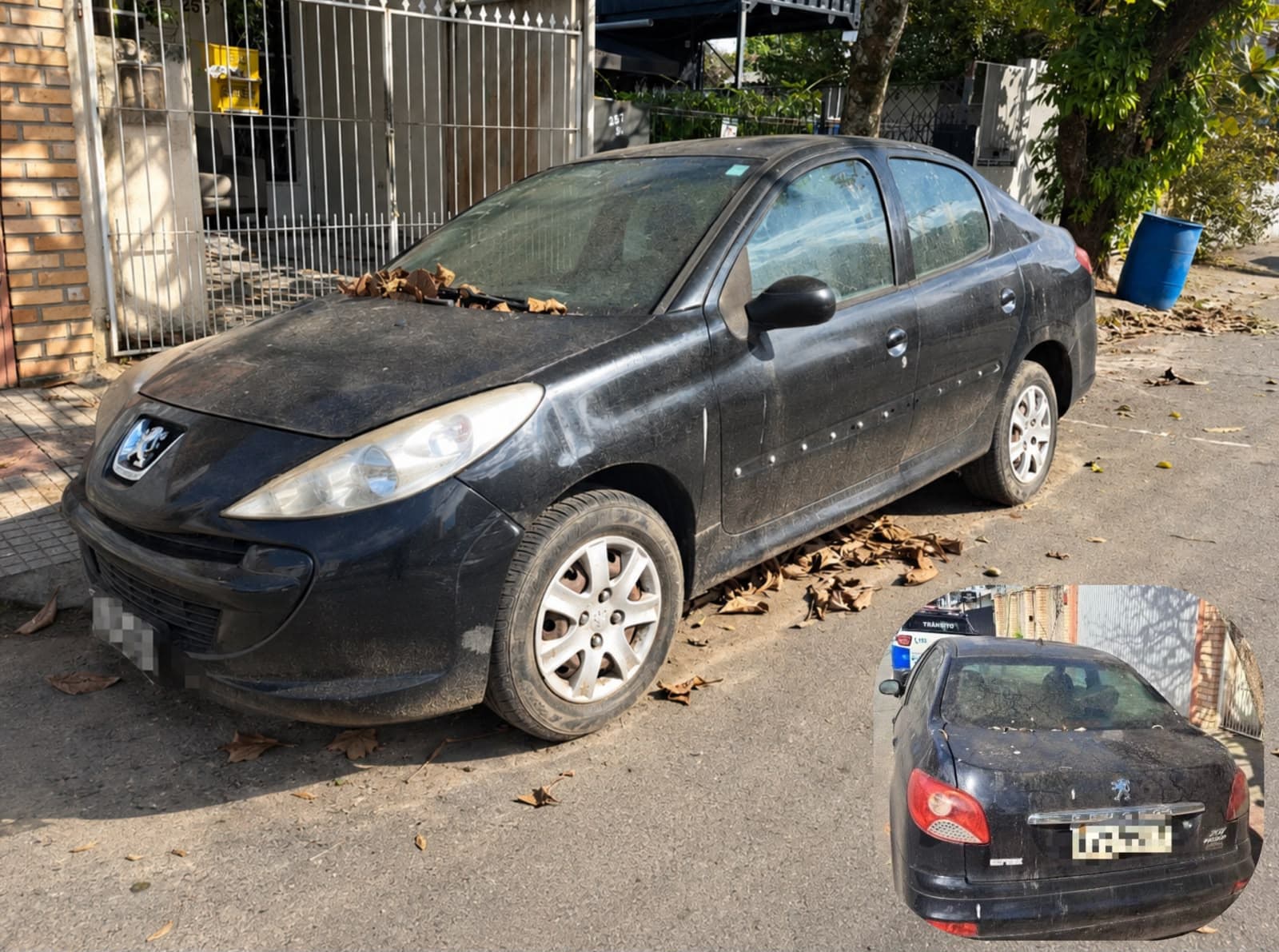 O mistério do carro que passou três anos abandonado com os documentos dentro em Balneário Camboriú