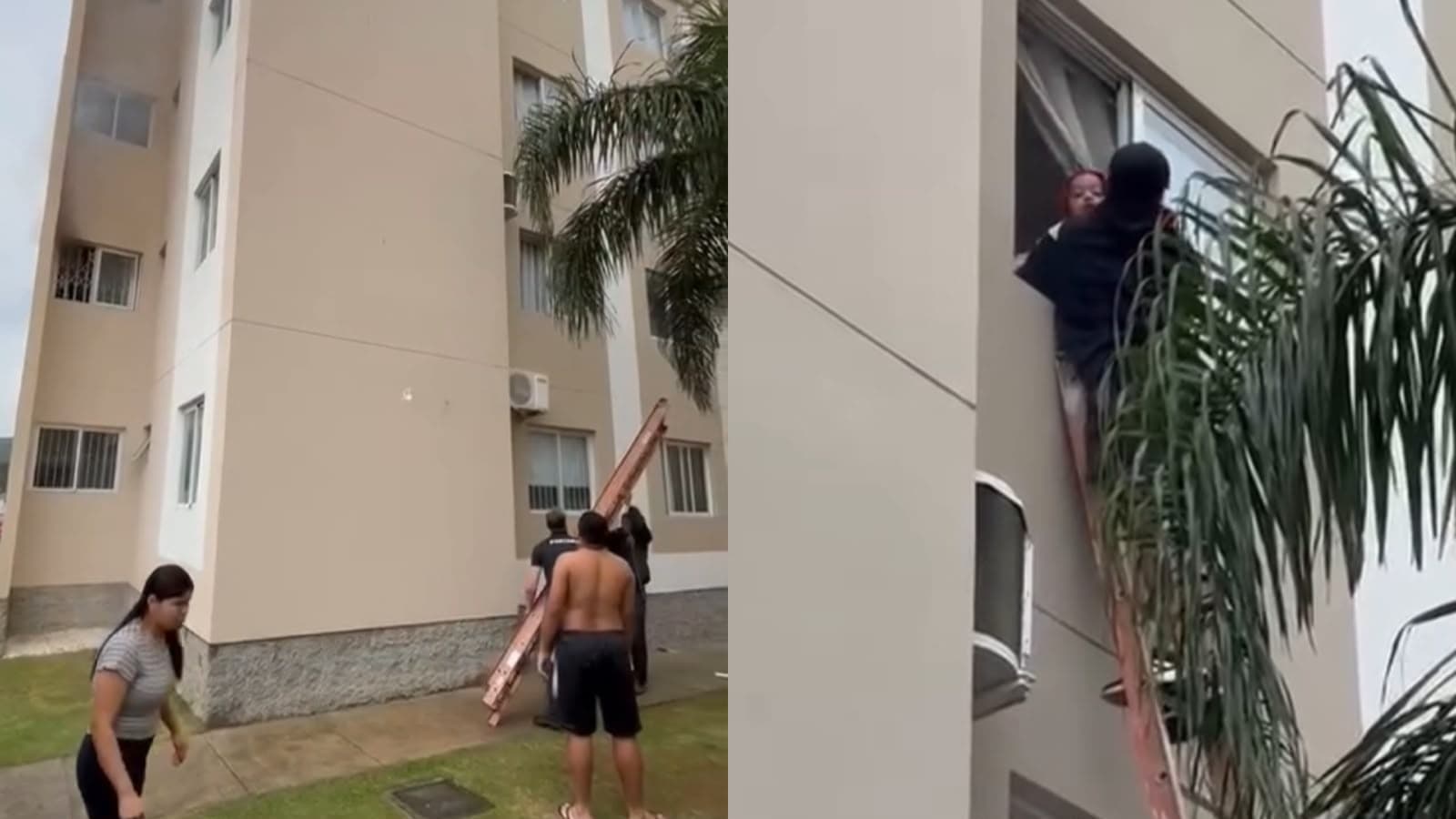 “Razões para acreditar”: moradores se unem e resgatam criança durante incêndio em apartamento em SC