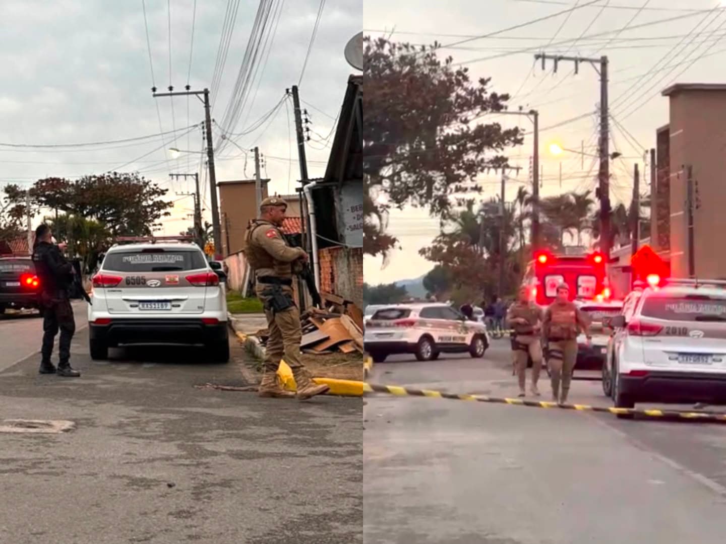 URGENTE: PMSC neutraliza traficante em confronto e Tijucas chega ao 3º criminoso morto em 48h