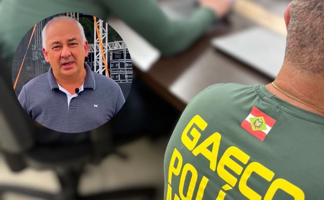 Prefeito de SC é alvo de operação do GAECO contra esquema de corrupção com empresa de Blumenau