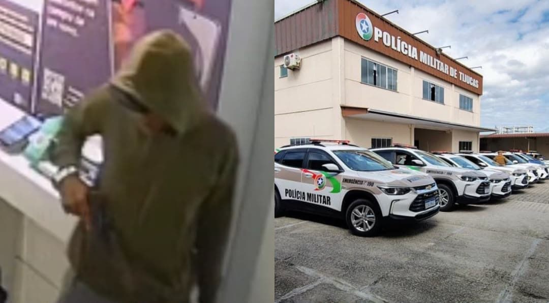 Tijucas chega ao 7º mês sem assaltos após PMSC neutralizar criminoso que roubou loja de celulares