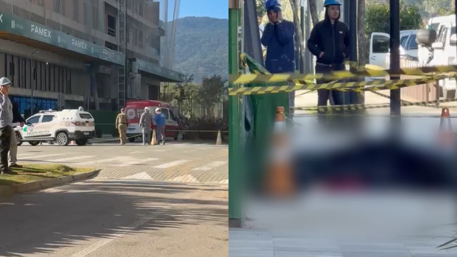 Tragédia em Porto Belo: trabalhador morre ao cair de prédio em obras no Vivapark