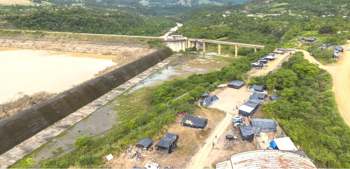 Justiça dá cinco dias para indígenas deixarem a maior barragem de SC, por bem ou por mal