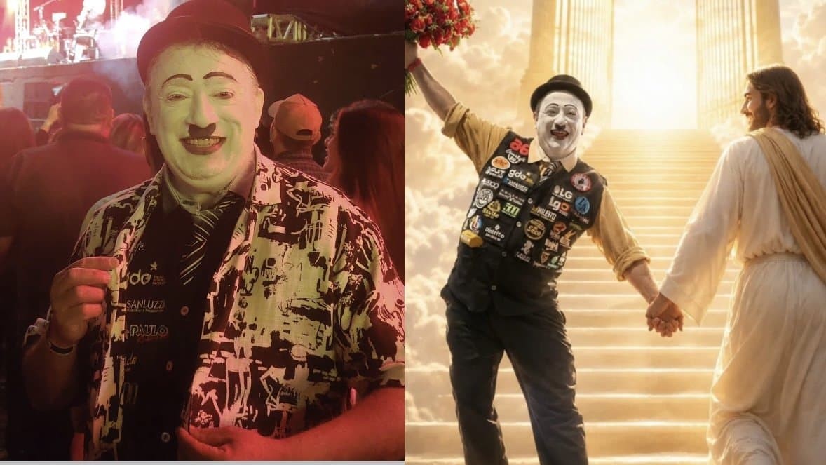 Chaplin de Balneário Camboriú morre após 20 dias em coma; tumor já estava no cérebro há 5 anos