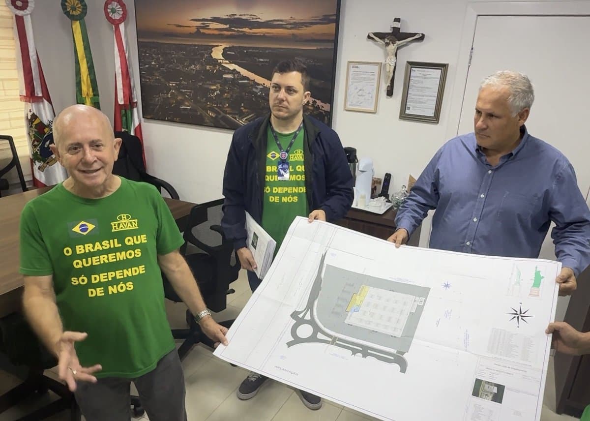 Havan confirma R$ 110 milhões em megaloja de Tijucas e prefeito questiona: afinal, terá cinema?