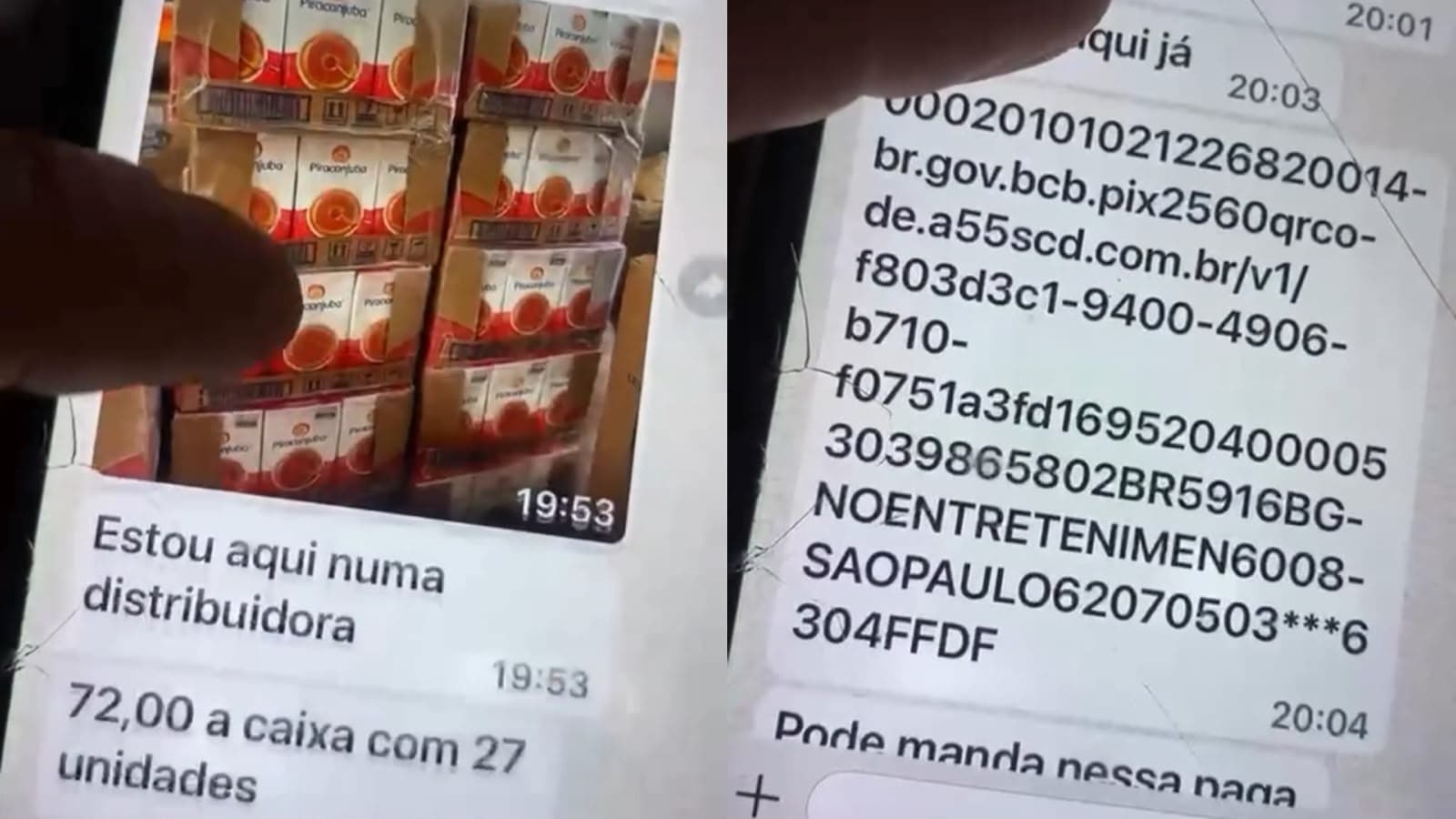 Uma promoção “tentadora” chegou pelo WhatsApp, mas o final surpreendeu confeiteira em SC