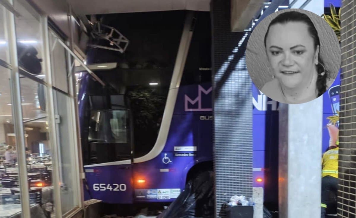 Trabalhadora morre atropelada por ônibus que invadiu restaurante às margens de rodovia em SC