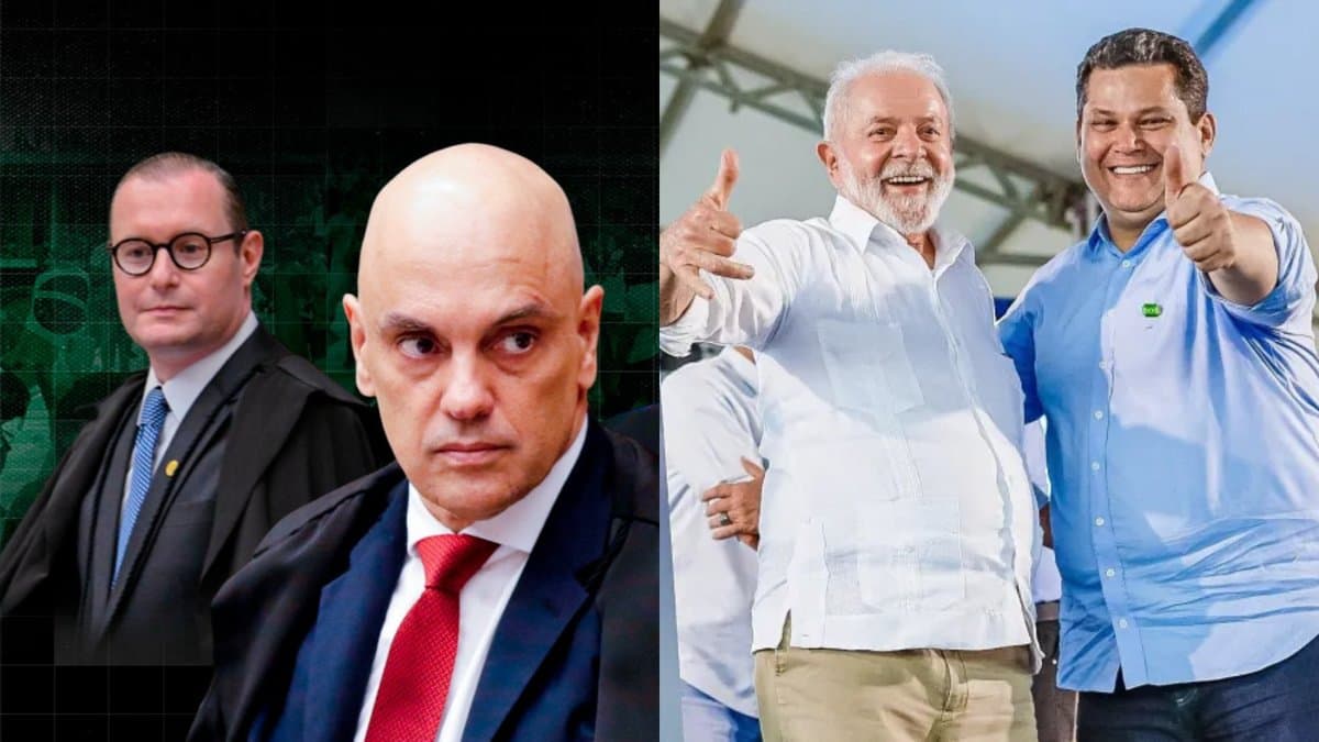 Em ano de eleição, Moraes e Zanin recebem Lula e Alcolumbre em jantar “secreto” para “quebrar o gelo”
