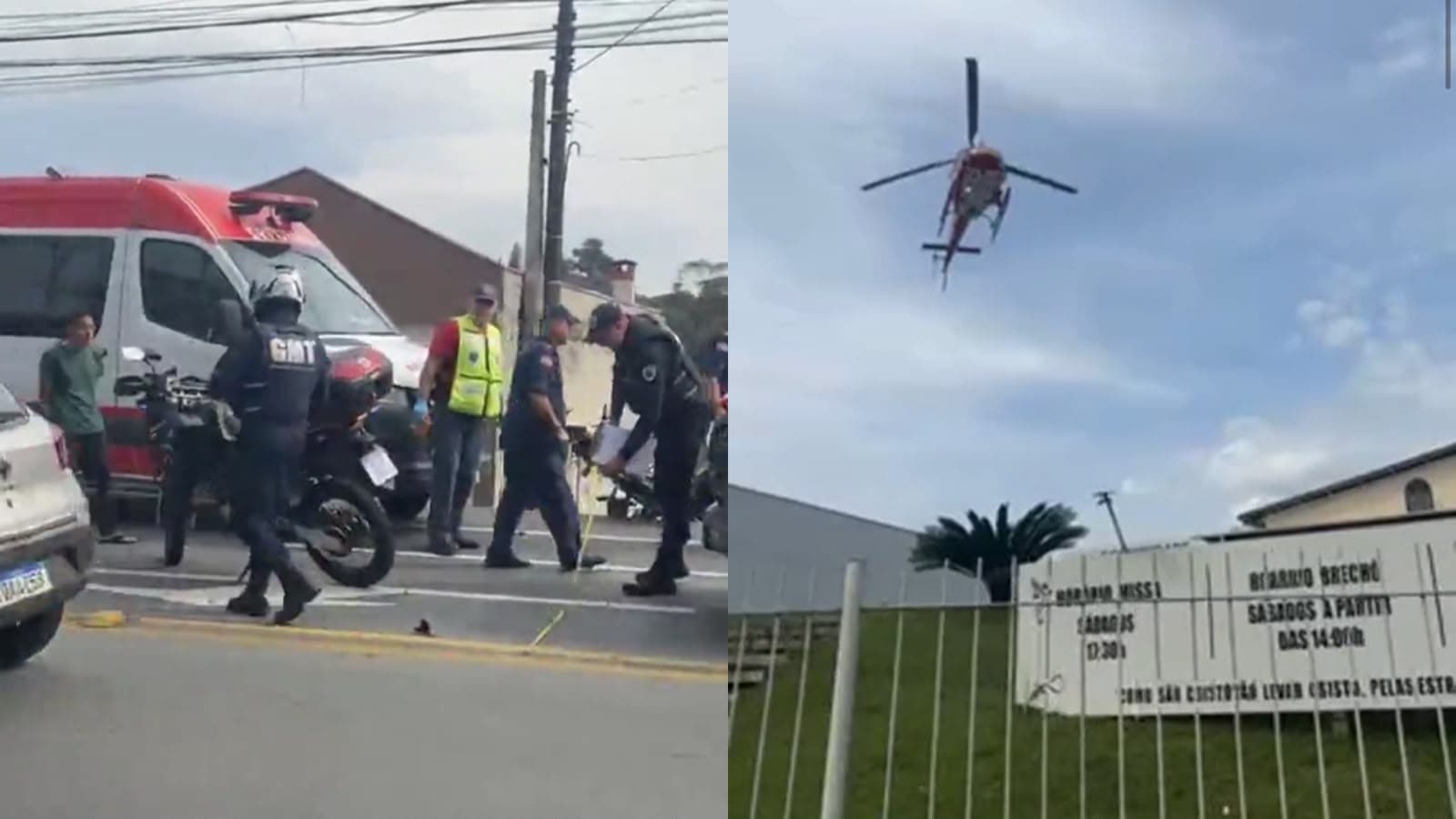 Tragédia em Blumenau: motociclista morre ao bater contra poste na Rua Bahia e moradores cobram volta da lombada
