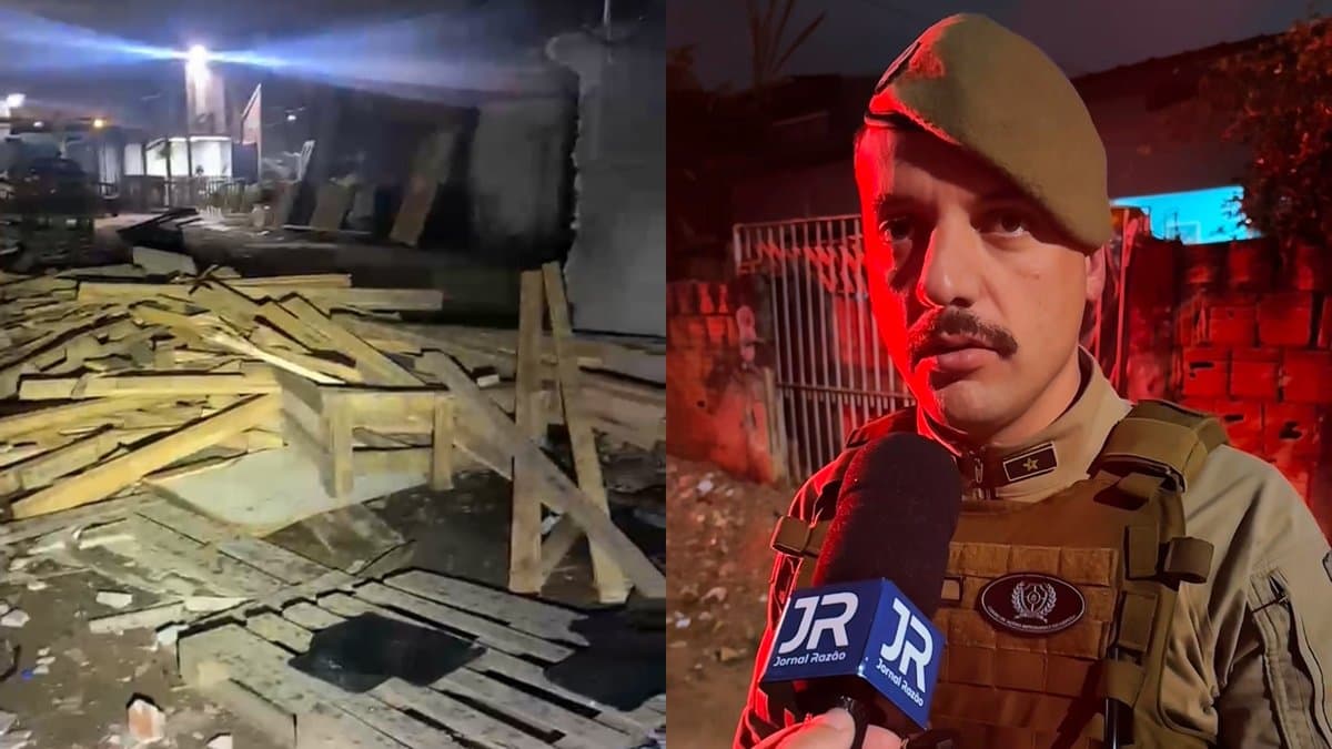 “Nois que manda”: criminoso neutralizado pela PMSC montou barricadas em bairro de Itajaí