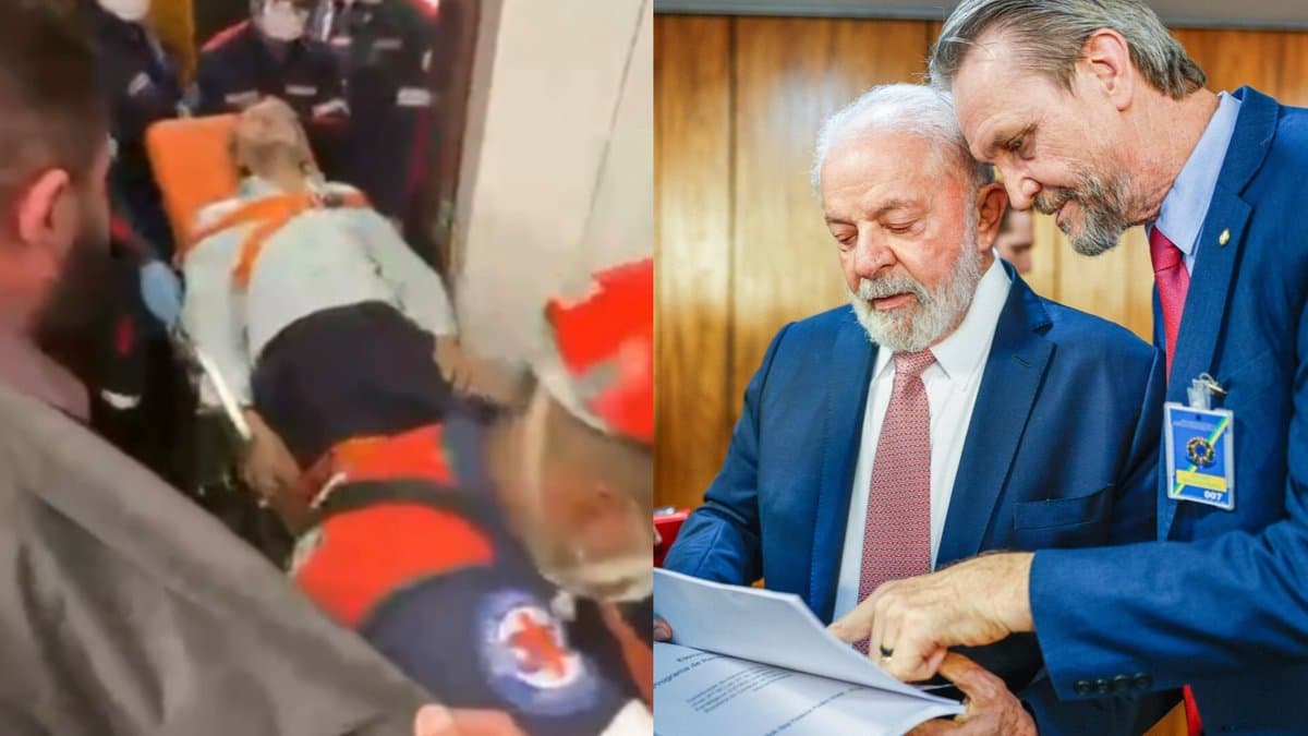 Líder do PT, deputado catarinense Pedro Uczai passa mal e sai de maca na Câmara Federal