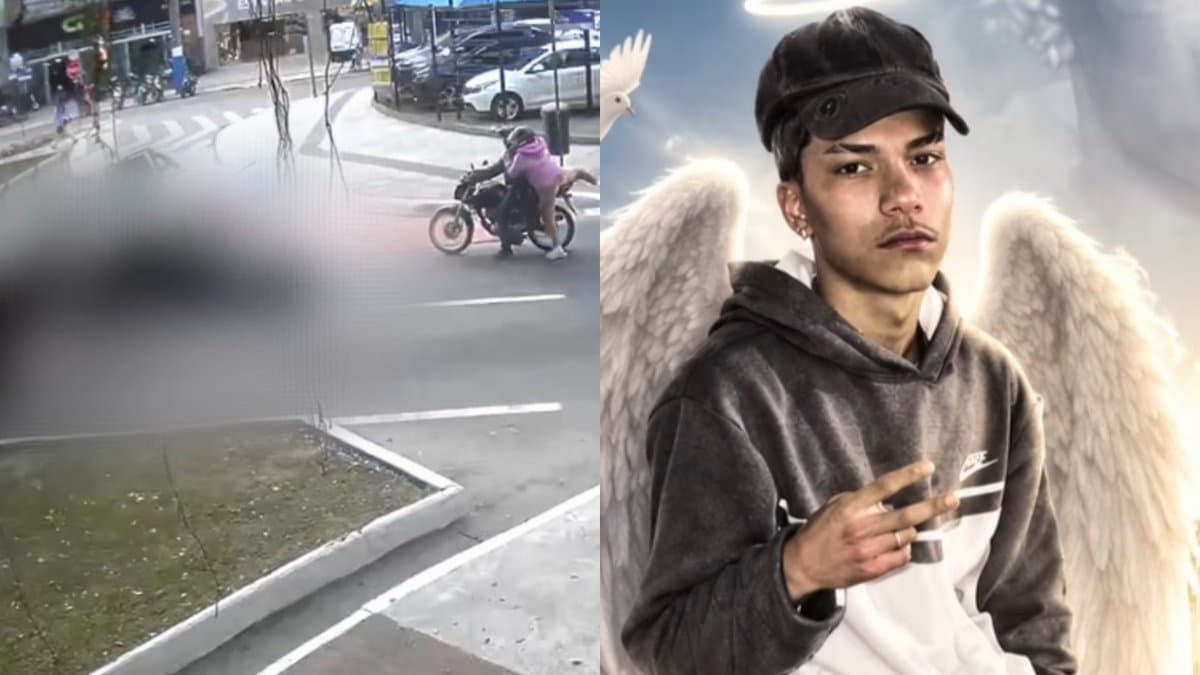 VÍDEO – Corrida de moto por app em BC termina em tragédia: jovem de 18 anos voltava do trabalho
