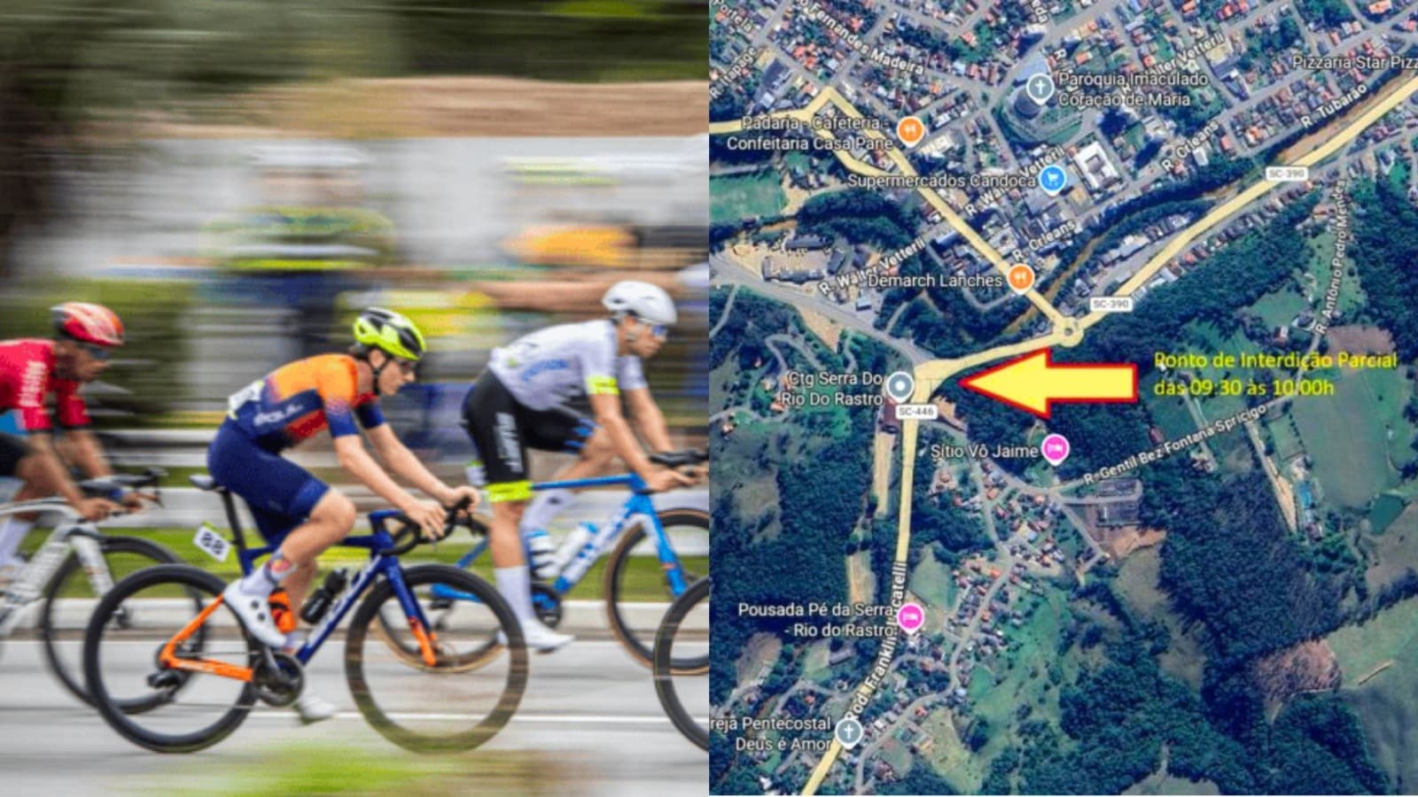 Atenção, motoristas: Serra do Rio do Rastro será interditada no sábado para prova internacional de ciclismo