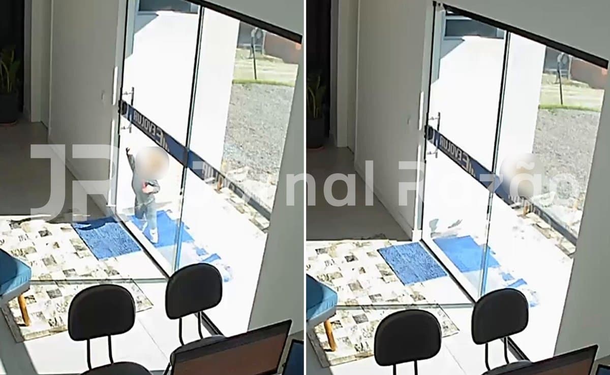 Bebê de 1 ano e 6 meses sai sozinho da creche e bate na porta do trabalho da mãe em SC