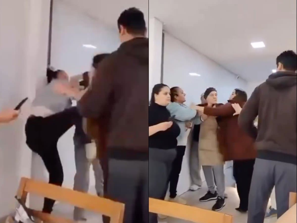 Vídeo de briga entre ex e atual do mesmo homem em lanchonete viraliza em Florianópolis