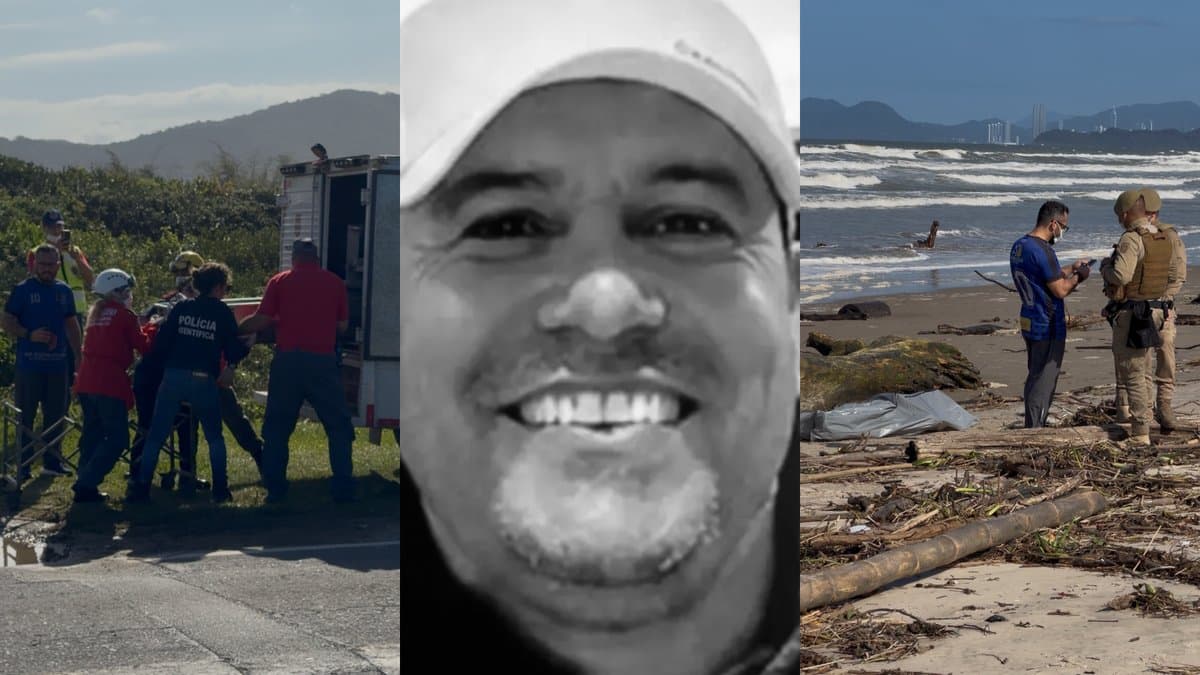 Corpo de homem desaparecido em Itajaí é encontrado por equipe de limpeza na praia de Navegantes