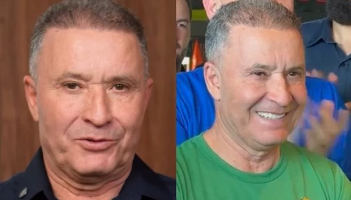 Montagem com duas fotos do deputado federal Darci de Matos