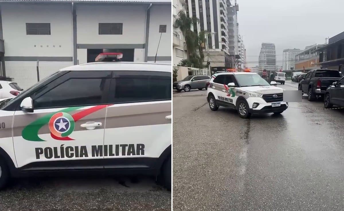 Dupla desce de carro e mata homem a tiros na frente da esposa no Pedra Branca, em Palhoça