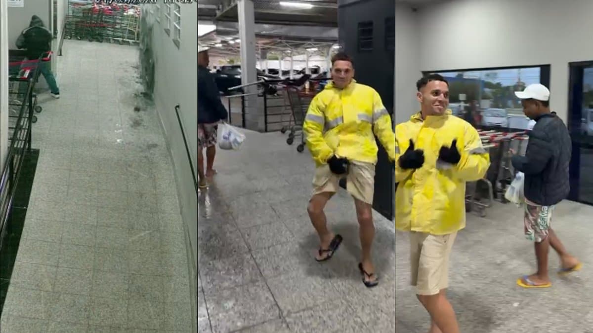 “Filma e manda pra Bahia”: dupla ameaça matar cliente em supermercado de Criciúma