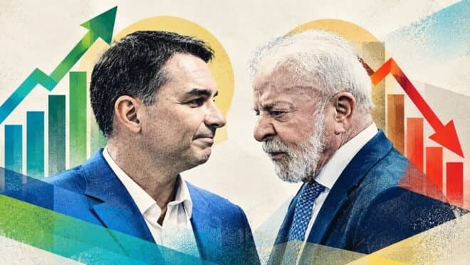 Flávio Bolsonaro ultrapassa Lula no 2º turno pela primeira vez na campanha, aponta Quaest