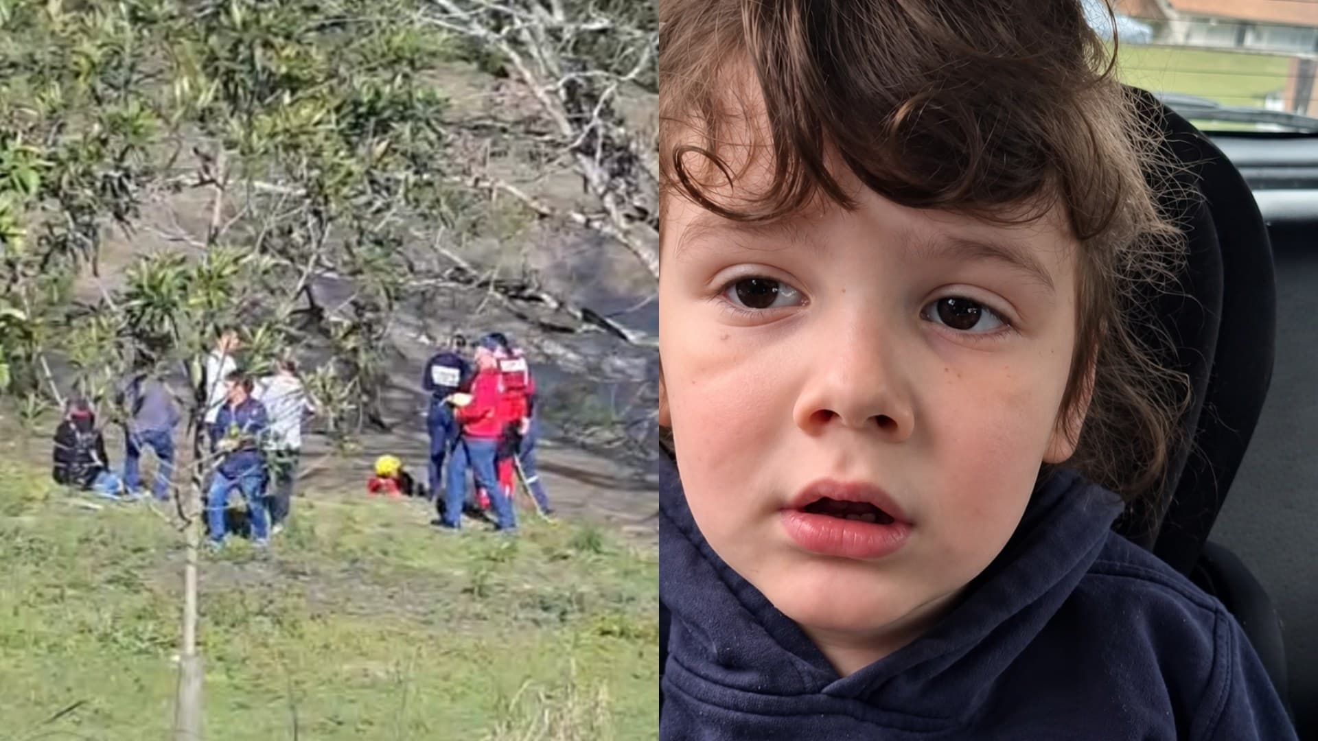 Bombeiros, polícia e moradores fazem força tarefa para encontrar menino autista de 4 anos em Ituporanga