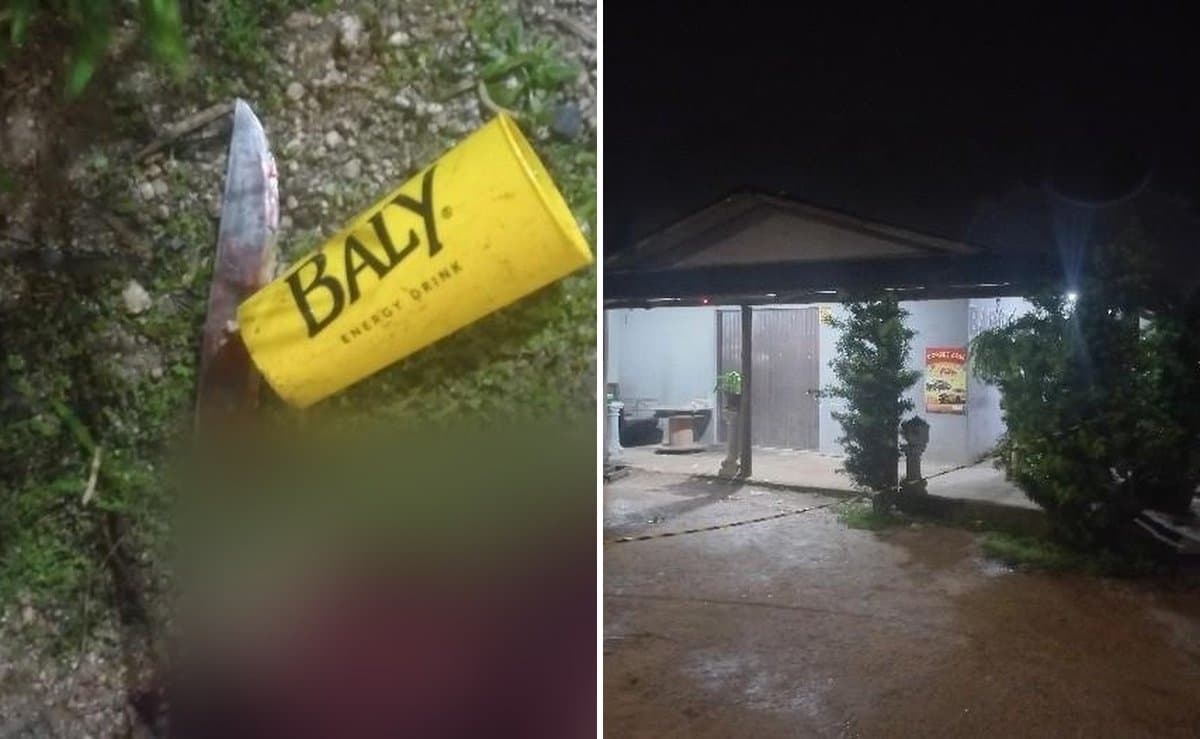 Homem é morto a facada em frente a bar em Içara e suspeito manda beijo para o corpo, diz testemunha