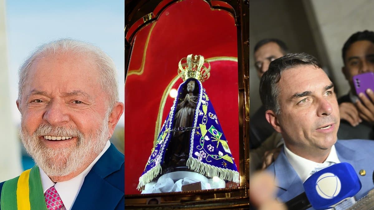 Fake News sobre Nossa Senhora faz Lula crescer e abrir frente a Flávio Bolsonaro, diz Quaest