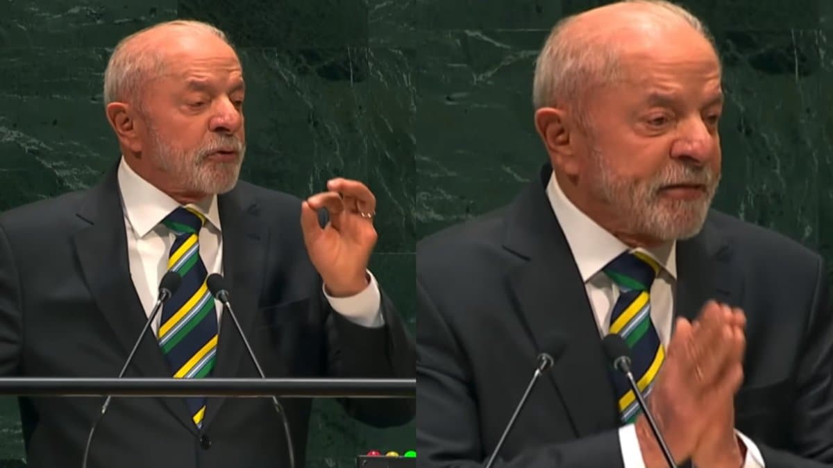 Lula discursa na tribuna da Assembleia Geral da ONU, em Nova York