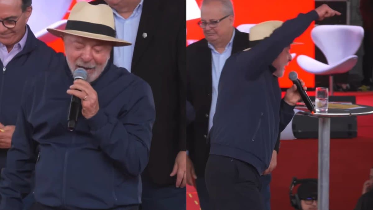 Em SC, Lula diz que Flávio quer tirar o pai da cadeia e dispara: “Eu quero ganhar pra manter ele na cadeia”