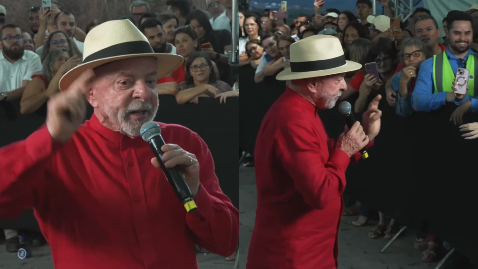 “Muitas eram para ter acabado no governo Dilma”, diz Lula ao prometer entregar obras no Nordeste