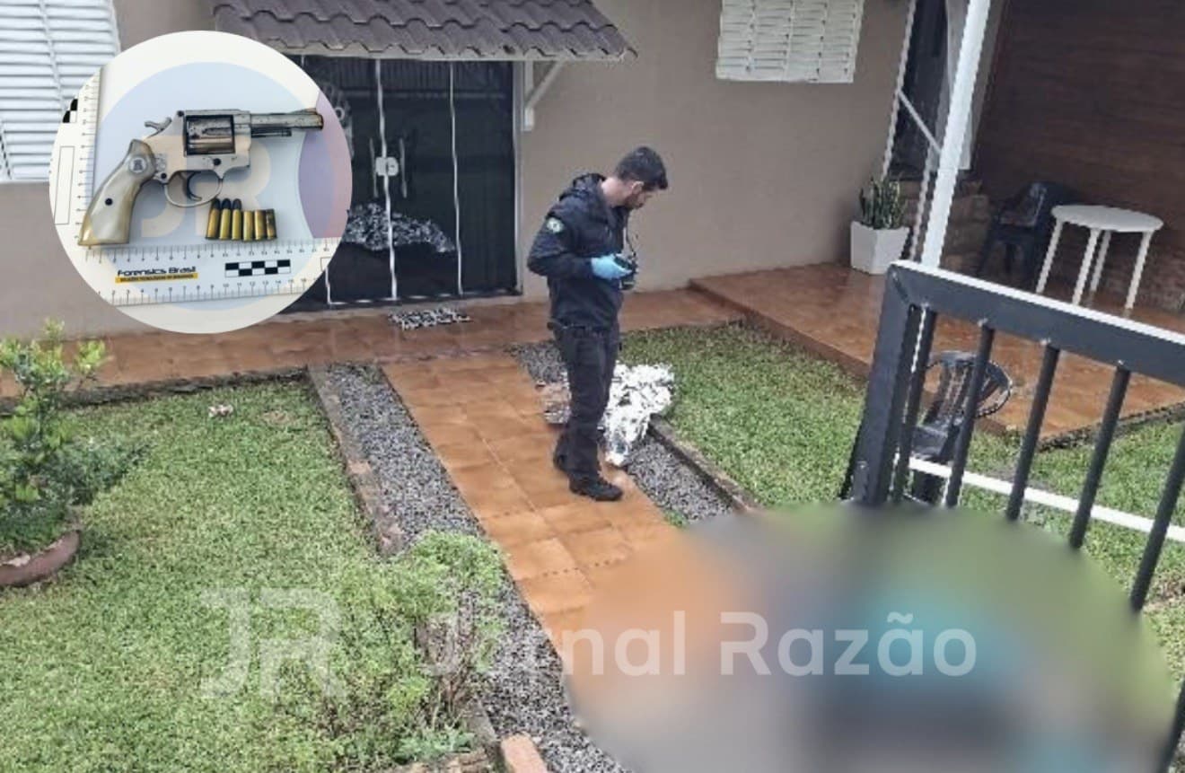 Marido morre após tentar matar a esposa e atirar na própria cabeça, no Oeste catarinense