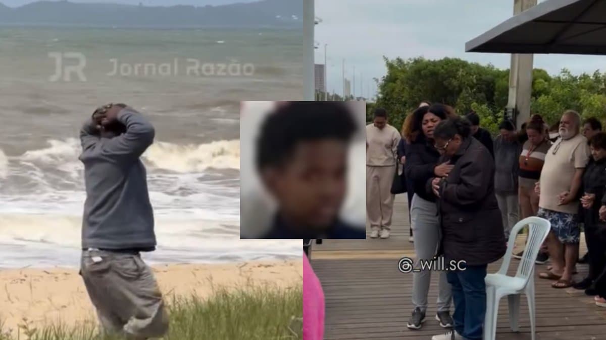 URGENTE: menino de 10 anos é encontrado sem vida após quatro dias de buscas no mar em SC