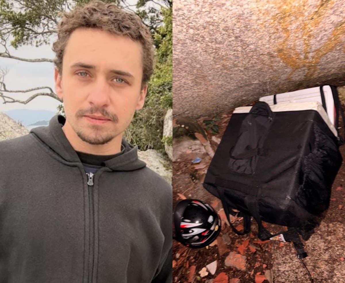 “Precisava salvar as pessoas”: motoboy abandona moto, pega barco de pescador e desaparece em SC