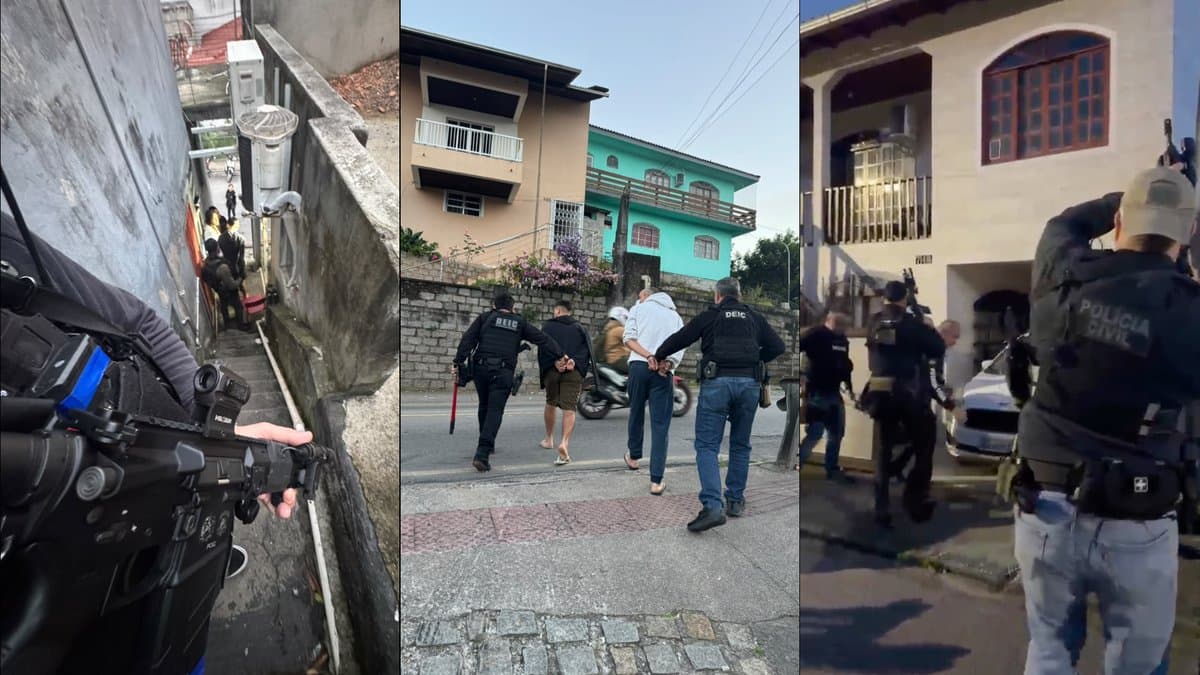 Líderes de facção presos na Grande Florianópolis podem pegar até 40 anos com a nova Lei Antifacção