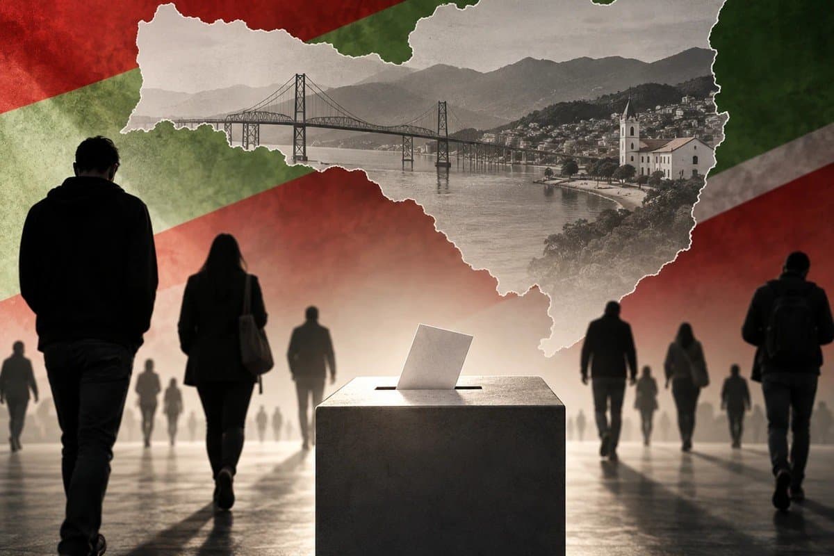 Mais de 1 milhão de catarinenses não foram votar em SC