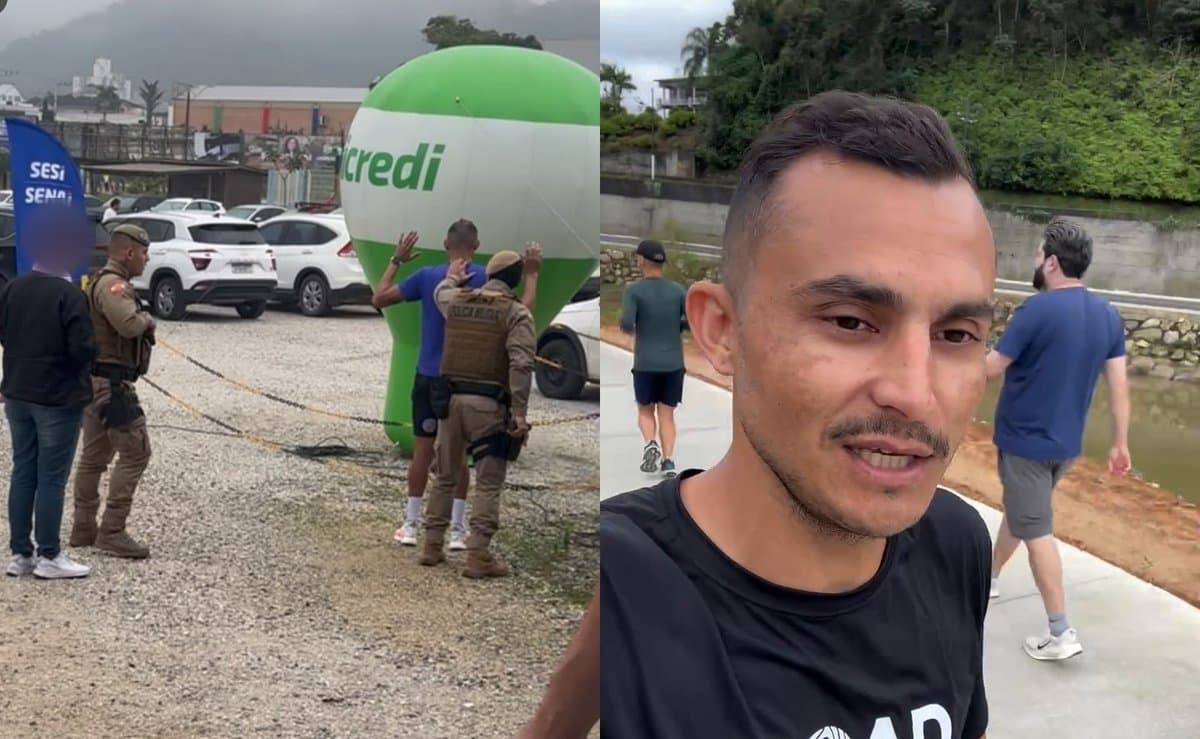 Atleta detido na “Corra por Elas” em Brusque avisa que vai a todas as corridas “doa a quem doer”