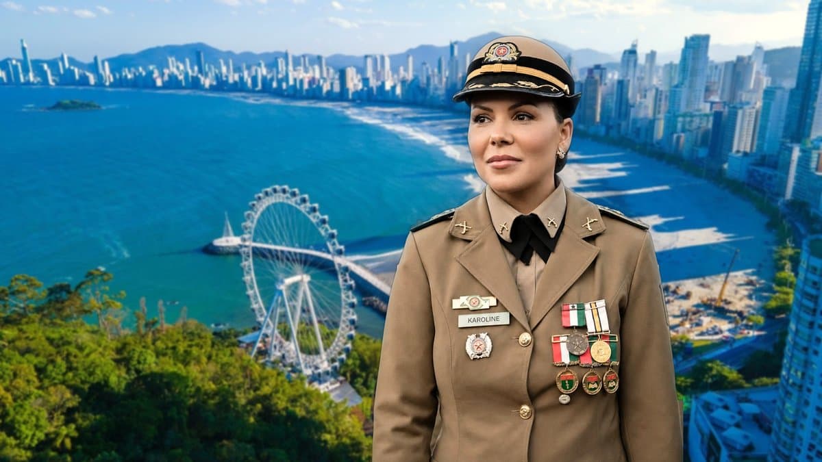 Histórico: Balneário Camboriú terá a primeira mulher comandando o batalhão da Polícia Militar