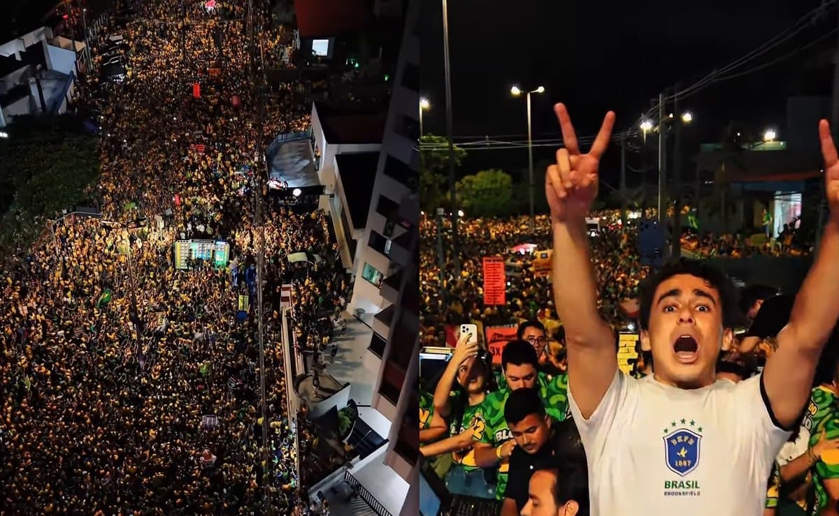 Após vídeo de Nikolas ser silenciado, “Bloquinho do 22” arrasta multidão pelas ruas de Aracaju, no Nordeste