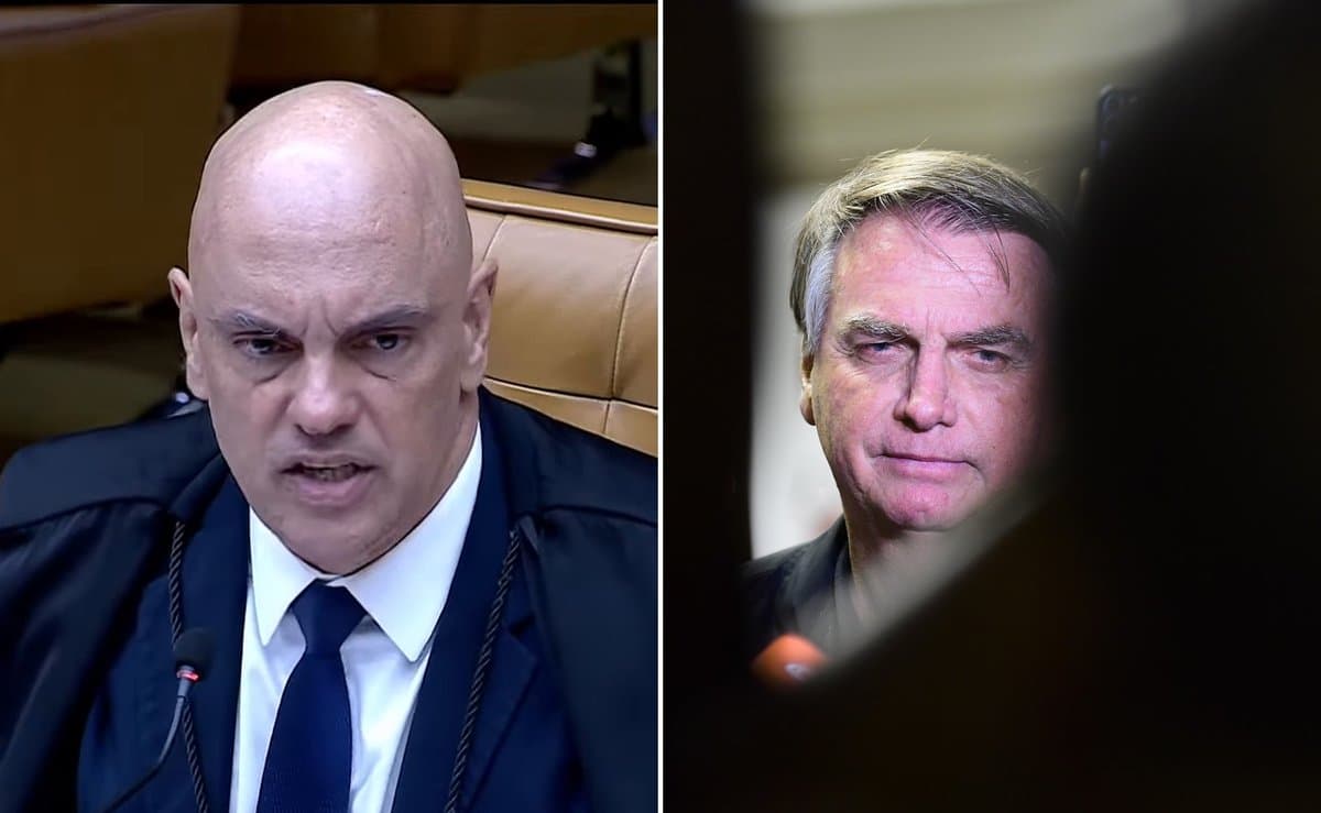 Bolsonaro pede ao STF anulação da condenação com base nas próprias palavras de Moraes no Caso Master