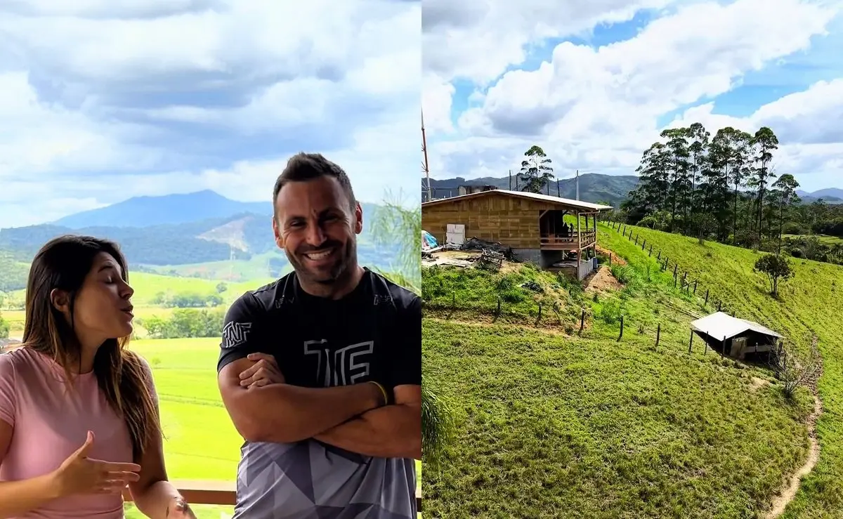 Casal troca o apartamento frente mar em Balneário Camboriú por um rancho de boi sem água e luz em SC