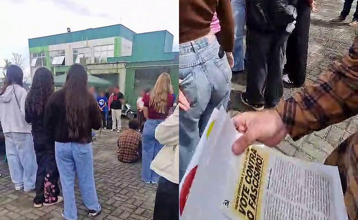 VÍDEO: deputado Marquito pede a alunos do IFSC de Joinville que virem votos para Lula dentro do campus
