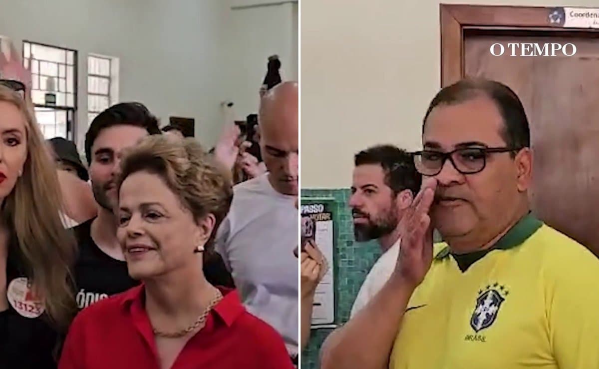 Sob vaias e aplausos: Dilma vota em Belo Horizonte em meio a empurra-empurra e xingamentos