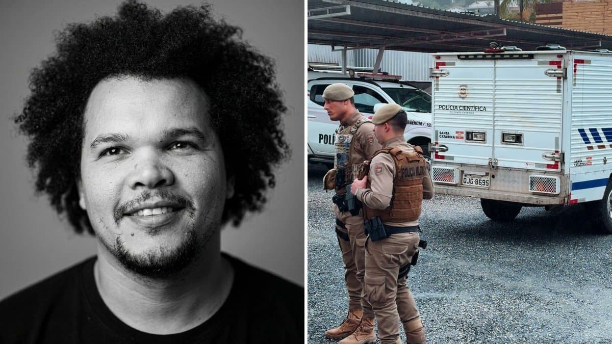 Eletricista dá duas versões sobre quem estava na escada e morte de homem vira caso de polícia em Brusque