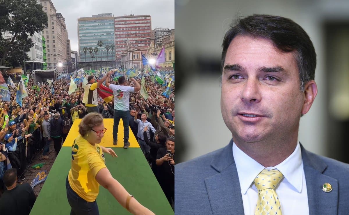 'Vontade da maioria do povo trabalhador': mesmo em comício no RS, Flávio Bolsonaro vota a favor do fim da 6x1