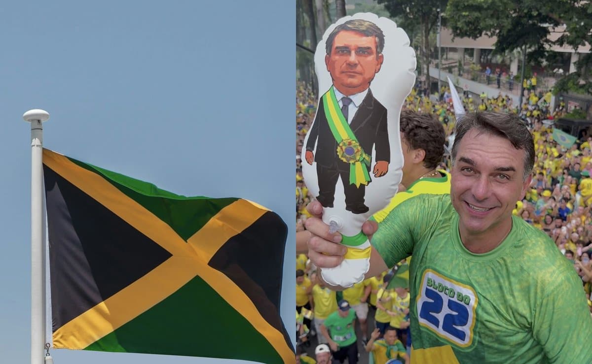 Flávio Bolsonaro vence Lula na Jamaica com 68,8% dos votos válidos no 2º turno