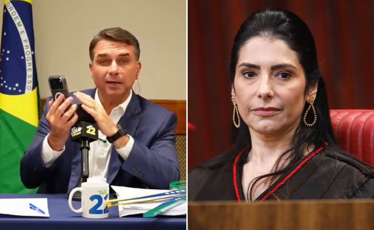 ‘Defensora da democracia’: Flávio Bolsonaro mostra vídeo de Estela Aranha, do TSE, pedindo voto em Lula